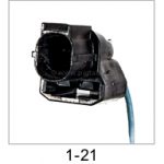 Automotive pigtail and connector - Automotive Pigtails by The Parts Man 1 Cavity 21 1