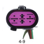 Automotive pigtail and connector - 4 Cavity 08