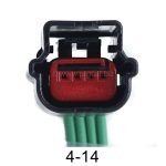 Automotive pigtail and connector - 4 Cavity 13