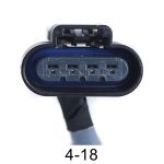 Automotive pigtail and connector - 4 Cavity 17