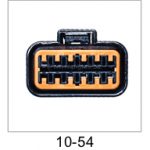 Automotive pigtail and connector - Automotive Pigtails by The Parts Man 10 Cavity 54
