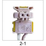 Automotive pigtail and connector - Automotive Pigtails by The Parts Man 2 Cavity 001 1