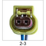 Automotive pigtail and connector - Automotive Pigtails by The Parts Man 2 Cavity 003 1