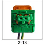Automotive pigtail and connector - Automotive Pigtails by The Parts Man 2 Cavity 013 1