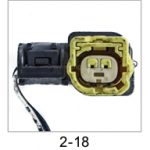 Automotive pigtail and connector - Automotive Pigtails by The Parts Man 2 Cavity 018