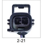 Automotive pigtail and connector - Automotive Pigtails by The Parts Man 2 Cavity 021