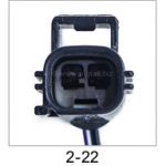 Automotive pigtail and connector - Automotive Pigtails by The Parts Man 2 Cavity 022