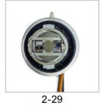 Automotive pigtail and connector - Automotive Pigtails by The Parts Man 2 Cavity 029