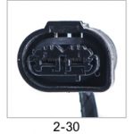 Automotive pigtail and connector - Automotive Pigtails by The Parts Man 2 Cavity 030