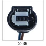 Automotive pigtail and connector - Automotive Pigtails by The Parts Man 2 Cavity 039