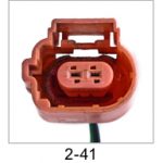 Automotive pigtail and connector - Automotive Pigtails by The Parts Man 2 Cavity 041
