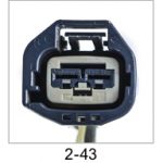 Automotive pigtail and connector - Automotive Pigtails by The Parts Man 2 Cavity 043