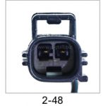 Automotive pigtail and connector - Automotive Pigtails by The Parts Man 2 Cavity 048