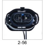 Automotive pigtail and connector - Automotive Pigtails by The Parts Man 2 Cavity 056