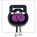 Automotive pigtail and connector - Automotive Pigtails by The Parts Man 2 Cavity 077