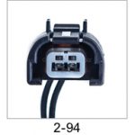 Automotive pigtail and connector - Automotive Pigtails by The Parts Man 2 Cavity 094