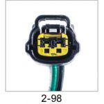 Automotive pigtail and connector - Automotive Pigtails by The Parts Man 2 Cavity 098