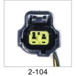 Automotive pigtail and connector - Automotive Pigtails by The Parts Man 2 Cavity 104