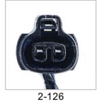 Automotive pigtail and connector - Automotive Pigtails by The Parts Man 2 Cavity 126