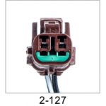 Automotive pigtail and connector - Automotive Pigtails by The Parts Man 2 Cavity 127