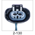 Automotive pigtail and connector - Automotive Pigtails by The Parts Man 2 Cavity 130