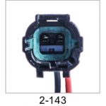 Automotive pigtail and connector - Automotive Pigtails by The Parts Man 2 Cavity 143