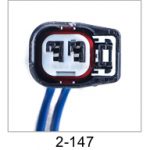 Automotive pigtail and connector - Automotive Pigtails by The Parts Man 2 Cavity 147