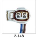 Automotive pigtail and connector - Automotive Pigtails by The Parts Man 2 Cavity 148