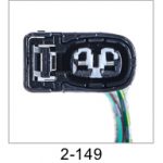 Automotive pigtail and connector - Automotive Pigtails by The Parts Man 2 Cavity 149