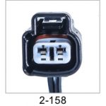 Automotive pigtail and connector - Automotive Pigtails by The Parts Man 2 Cavity 158