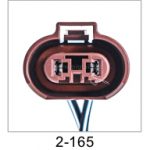 Automotive pigtail and connector - Automotive Pigtails by The Parts Man 2 Cavity 165