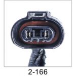 Automotive pigtail and connector - Automotive Pigtails by The Parts Man 2 Cavity 166