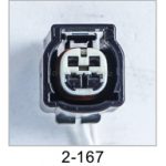 Automotive pigtail and connector - Automotive Pigtails by The Parts Man 2 Cavity 167