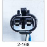 Automotive pigtail and connector - Automotive Pigtails by The Parts Man 2 Cavity 168