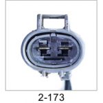Automotive pigtail and connector - Automotive Pigtails by The Parts Man 2 Cavity 173