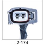 Automotive pigtail and connector - Automotive Pigtails by The Parts Man 2 Cavity 174