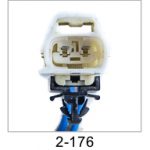 Automotive pigtail and connector - Automotive Pigtails by The Parts Man 2 Cavity 176