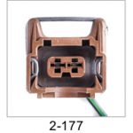 Automotive pigtail and connector - Automotive Pigtails by The Parts Man 2 Cavity 177