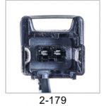 Automotive pigtail and connector - Automotive Pigtails by The Parts Man 2 Cavity 179
