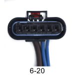 Automotive pigtail and connector - Pigtail 6 20