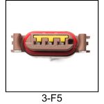 Automotive pigtail and connector - Automotive Pigtail 3 F005