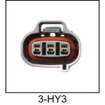 Automotive pigtail and connector - Automotive Pigtail 3 HY003