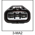 Automotive pigtail and connector - Automotive Pigtail 3 MA002