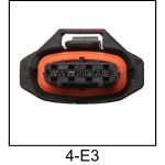 Automotive pigtail and connector - Automotive Pigtail 4 E003