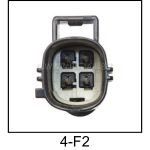 Automotive pigtail and connector - Automotive Pigtail 4 F002