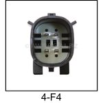 Automotive pigtail and connector - Automotive Pigtail 4 F004