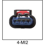 Automotive pigtail and connector - Automotive Pigtail 4 MI002