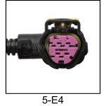 Automotive pigtail and connector - Automotive Pigtail 5 E004