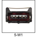 Automotive pigtail and connector - Automotive Pigtail 5 W001