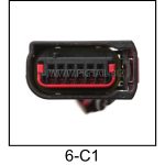 Automotive pigtail and connector - Automotive Pigtail 6 C001